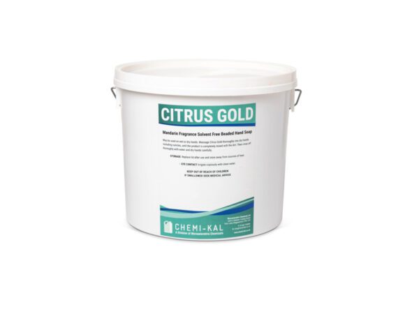 Citrus Gold, Solvent Free, Beaded Hand Soap (5L, 15L buckets)