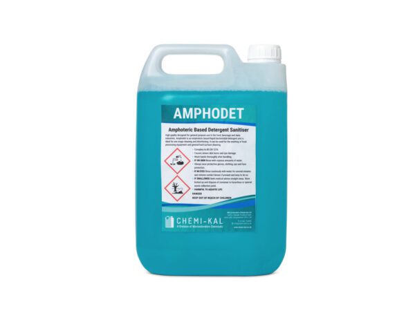 Amphodet Amphoteric Detergent Sanitiser 10L (2x5), 20L