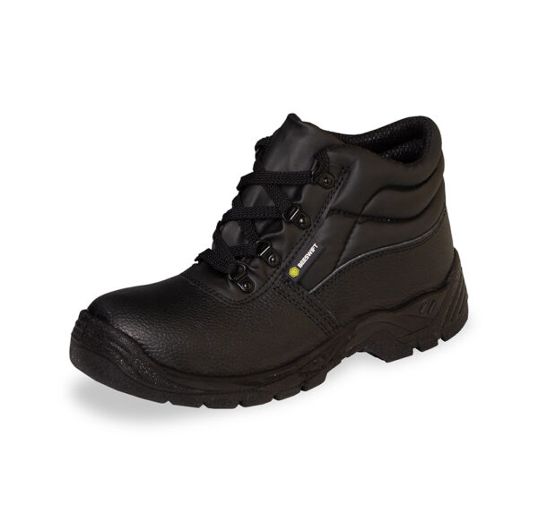 Dual Density, Black Safety Shoe