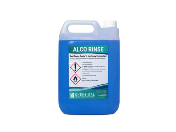 Alco Rinse Spray Disinfectant 10L (2x5), 6x750ml Spray