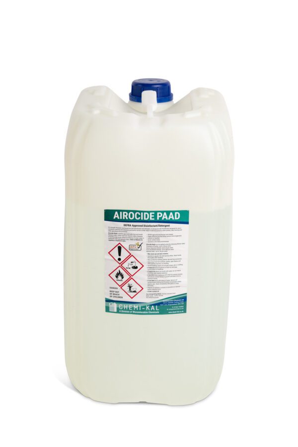 Airocide PAAD DEFRA Approved Disinfectant 25L