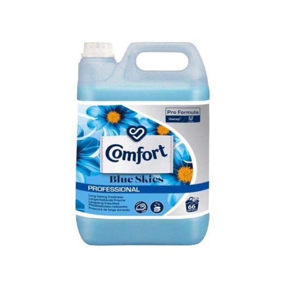 Comfort Professional Blue Skies Original Fabric Softener 66 Wash, 2x5L