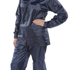 Nylon B-Dri Suit Navy Jacket and Trouser Pack (S-XXXL)